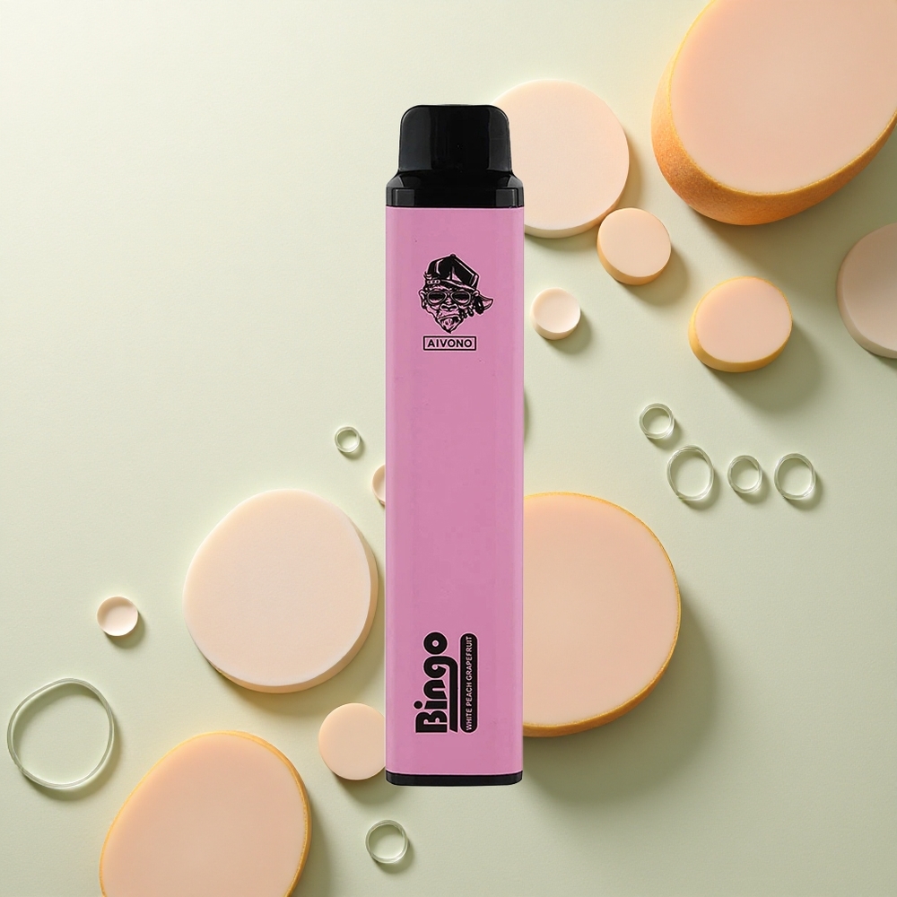Aivono Aim Bingo 4000 Puffs Bílý Broskvový Grapefruit 1000mAh 10mL 5%