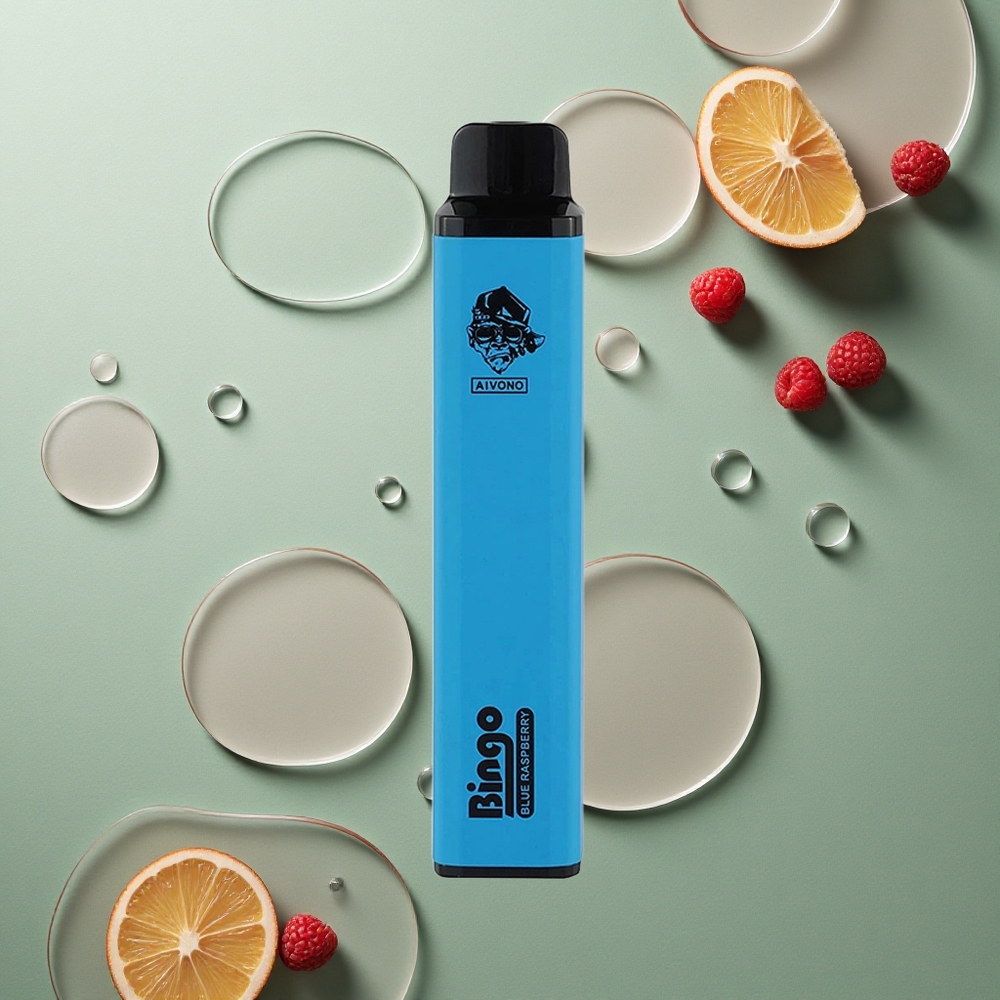 Aivono Aim Bingo 4000 Puffs Modrá Malina Kompakt 10mL 1000mAh