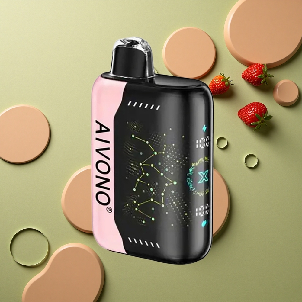 Aivono Aim Boom 25000 Puffs Jahodový B Pop Bez Nikotinu 650mAh