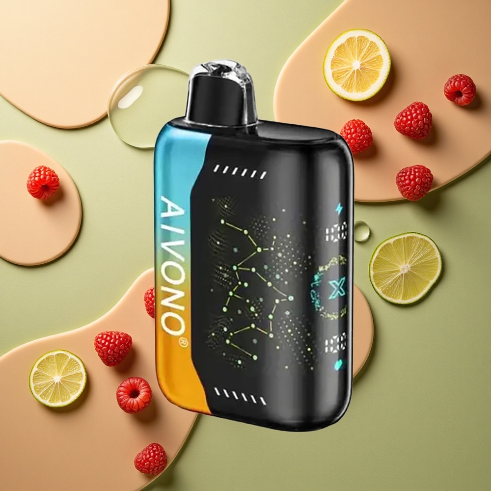 Aivono Aim Boom 25000 Puffs Malinový Broskvový Limetkový 28ml Typ-C