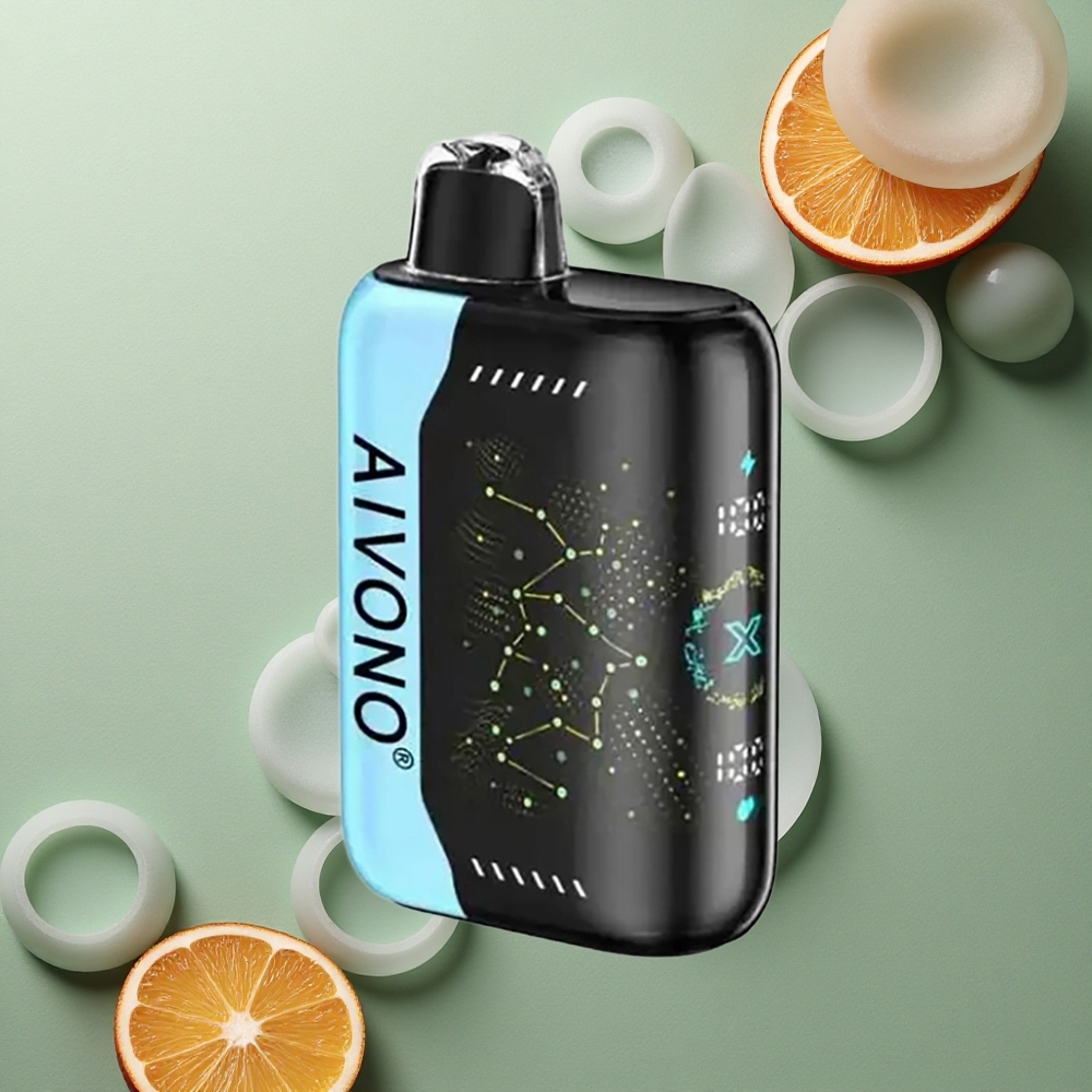 Aivono Aim Boom 25000 Puffs Modrá Malina Led s 650mAh a Mesh Cívkou 1.2 ohm
