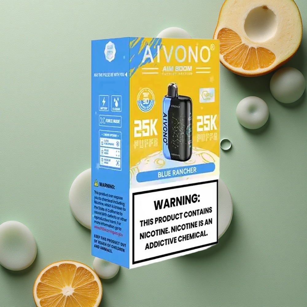 Aivono Aim Boom 25000 Puffs Modrý Rancher 28ml 0%