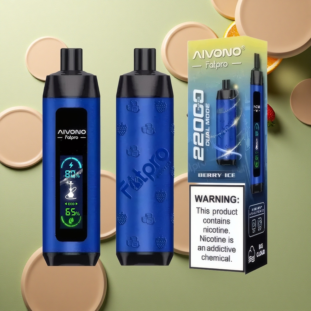 Aivono Aim Fatpro 22000 Puffs Bobulový Led s 28ml a 0,6 ohm