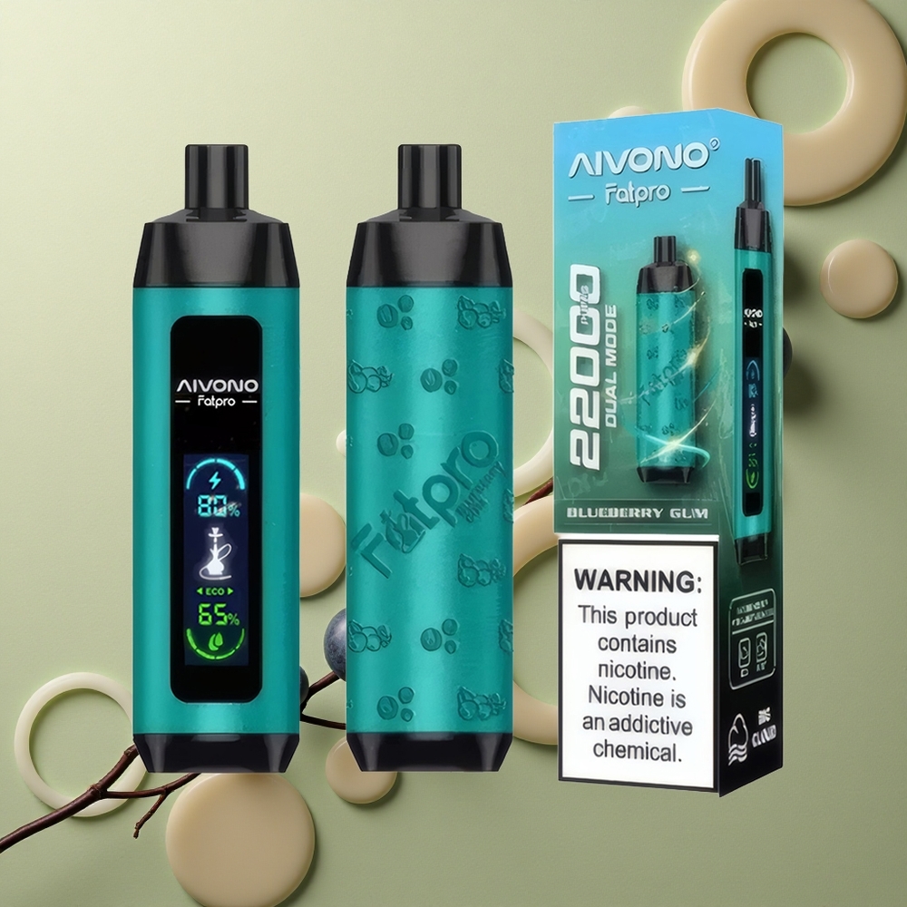 Aivono Aim Fatpro 22000 Puffs Borovnicová Zbraň s 5% Nikotinu a 28ml Náplní