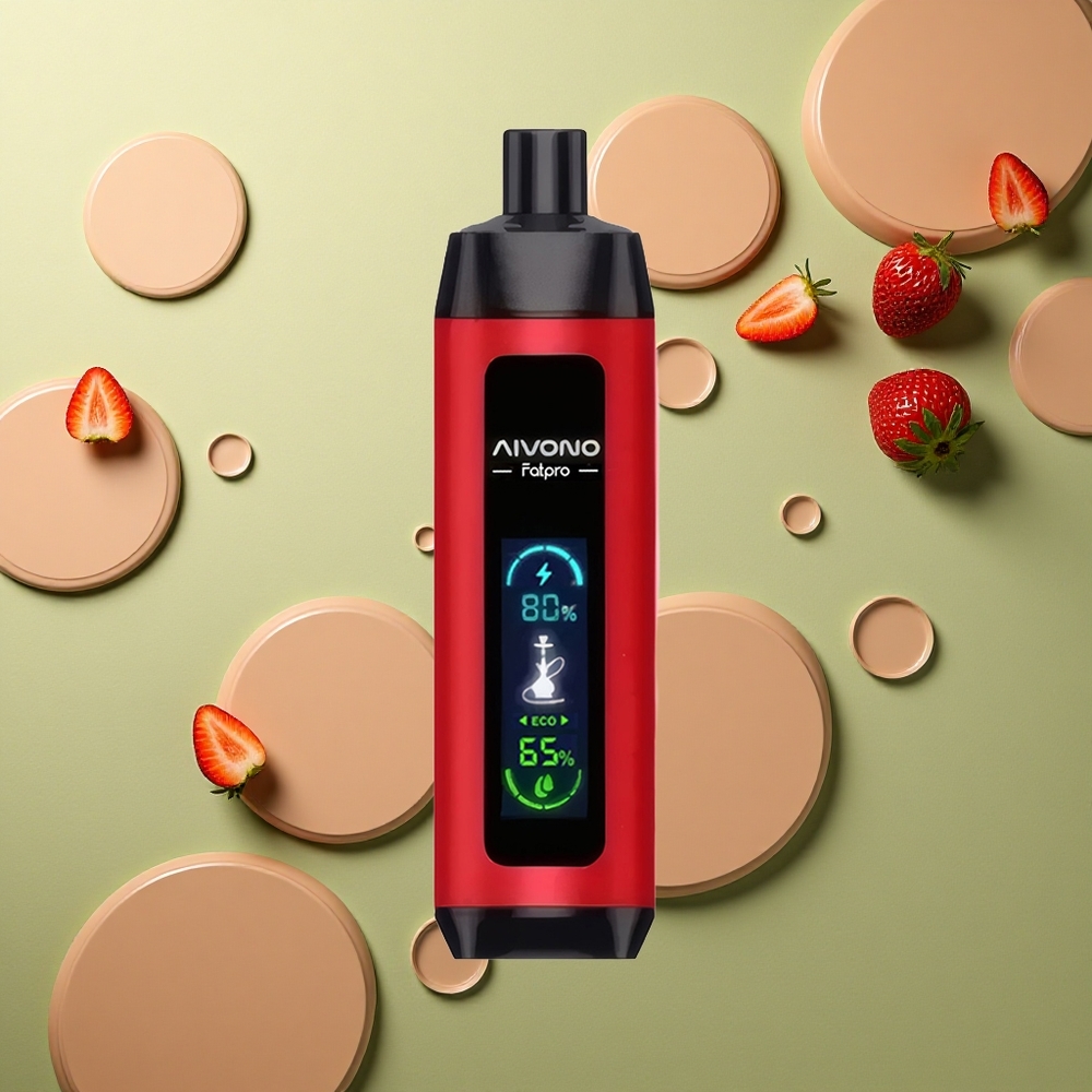 Aivono Aim Fatpro 22000 Puffs Jahodový Punch 28ml 5% Nikotin 0.6 ohm Mesh