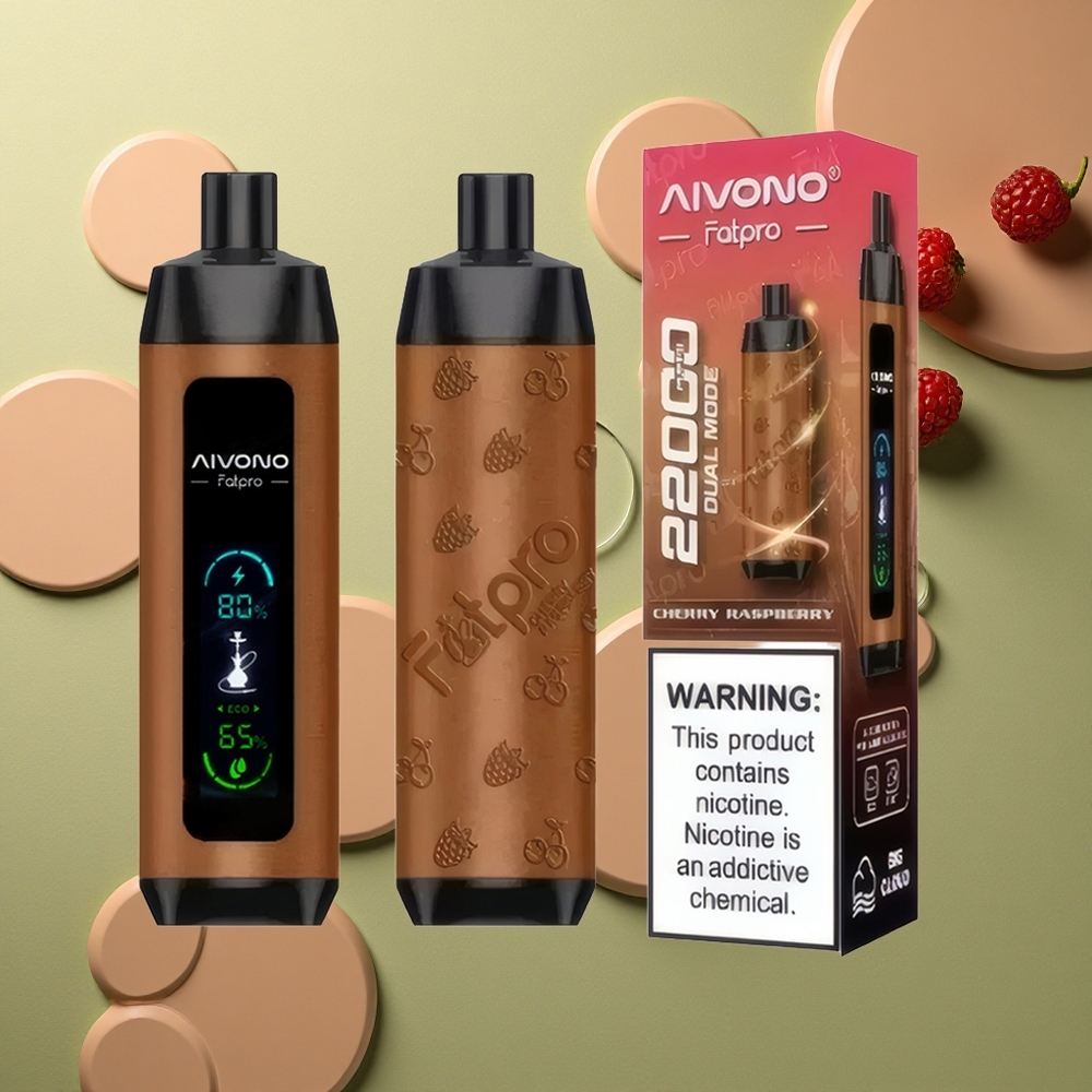 Aivono Aim Fatpro 22000 Puffs Višňovo-Malinový 28ml 600mAh 0.6ohm