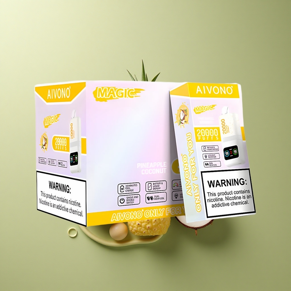 Aivono Aim Magic 20000 Puffs Ananas Kokos LCD Typ-C 26ml