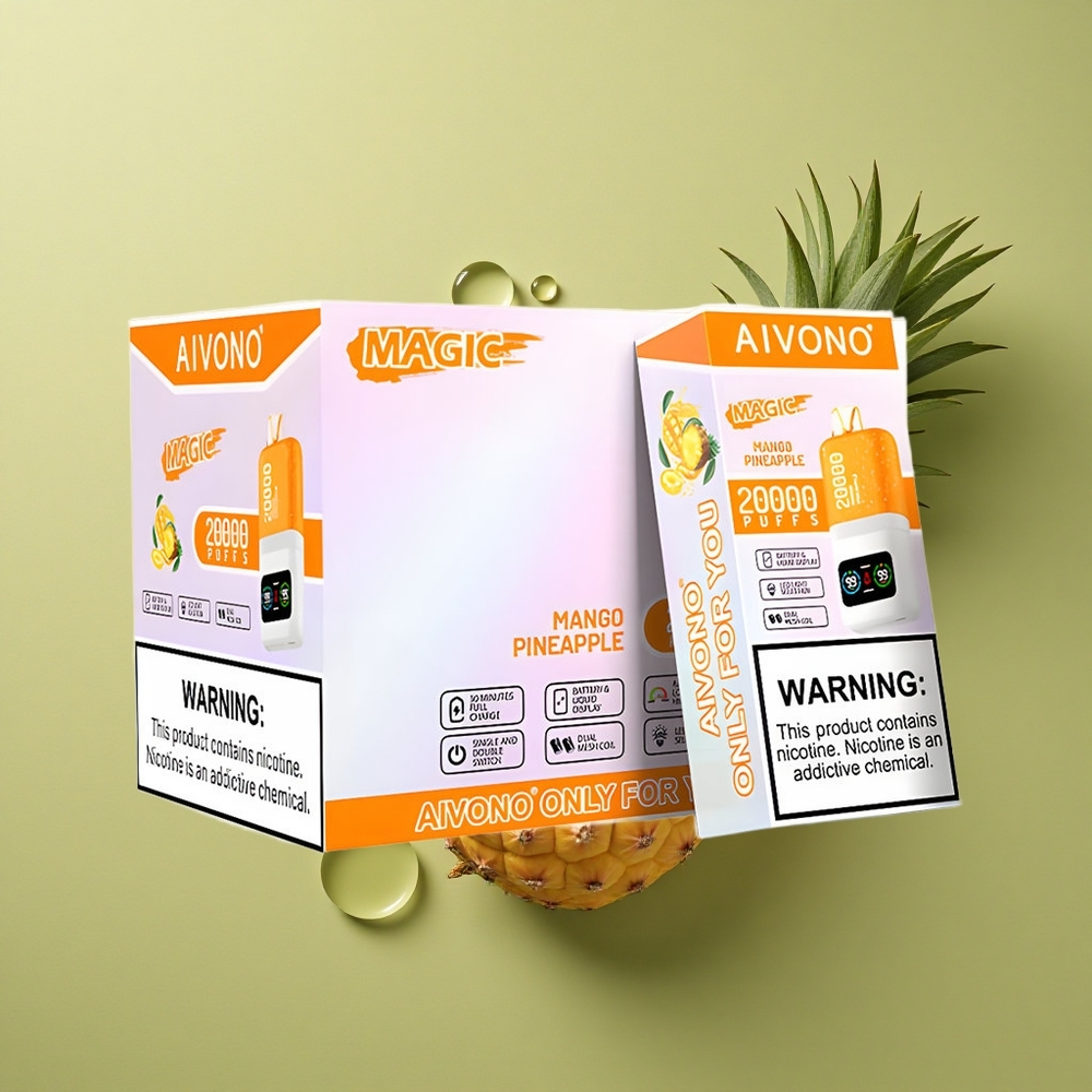 Aivono Aim Magic 20000 Puffs Ananasové Mango Dual Mesh LCD Typ-C