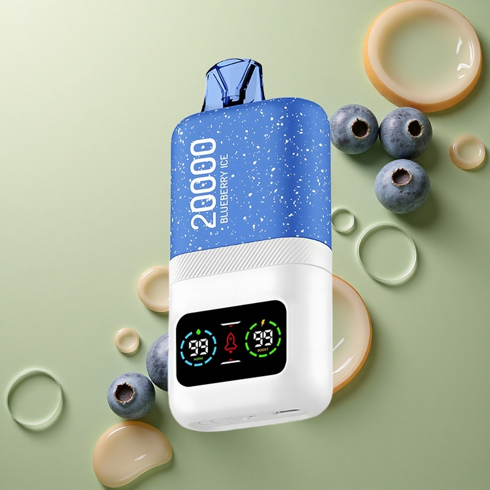 Aivono Aim Magic 20000 Puffs Borůvkový Led s Duálními Cívkami a LCD