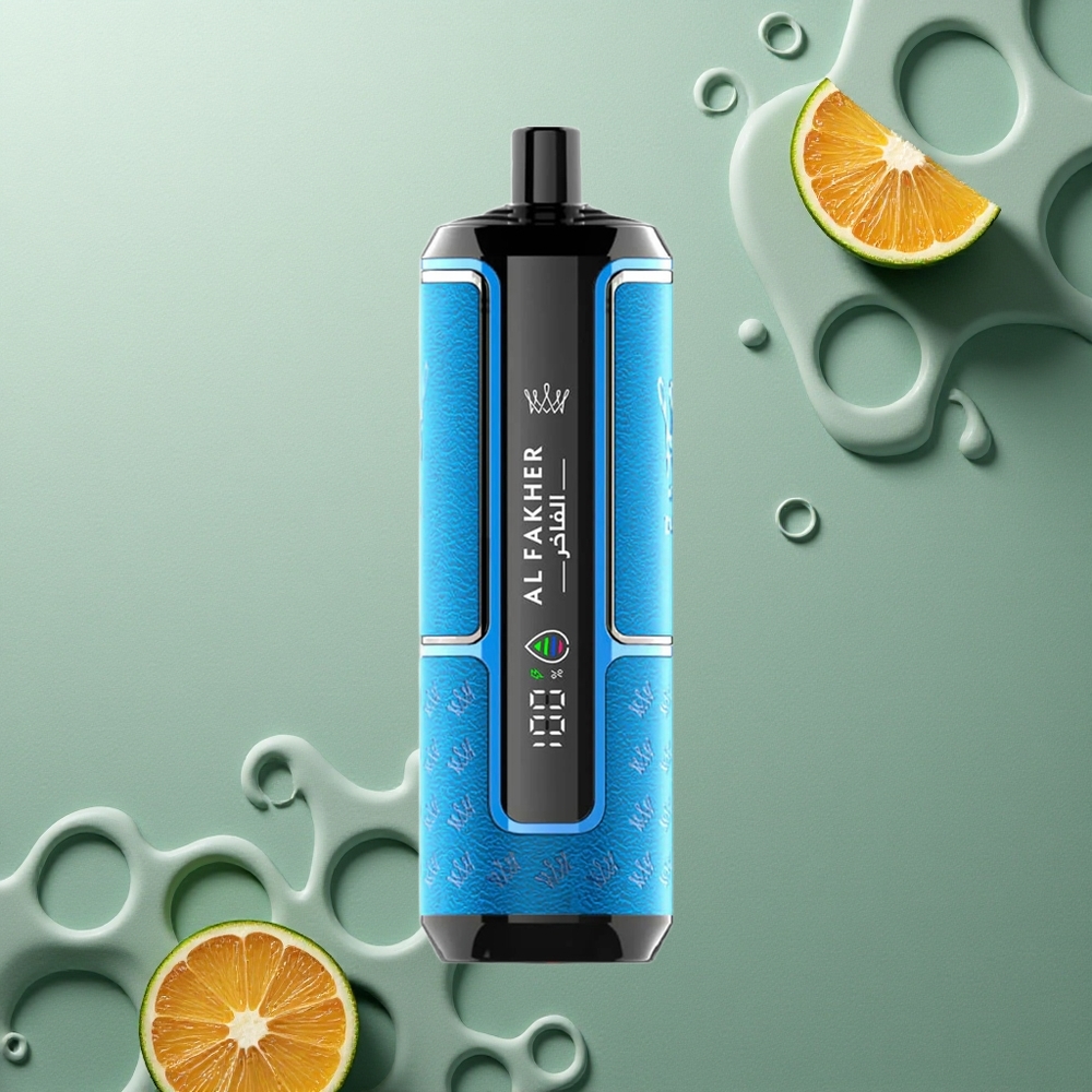 Al Fakher Crown Bar 15K Hypermax Modrý Oceán 22ml 600mAh Typ-C