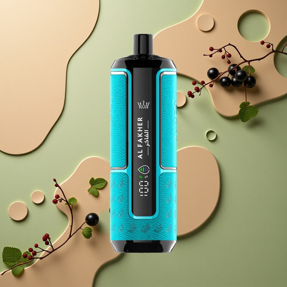 Al Fakher Crown Bar 15K Hypermax Černý rybíz s mátou 22ml 600mAh Type-C