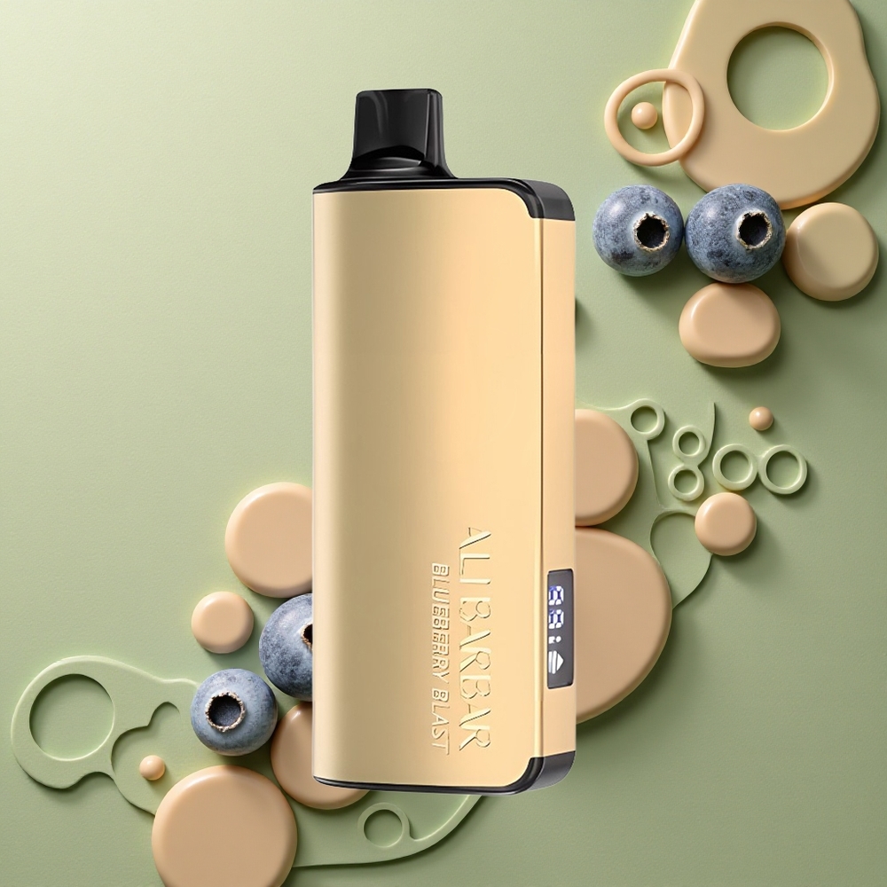 Alibarbar Ingot 9000 Puffs Borůvková Exploze 22ml 2350mAh