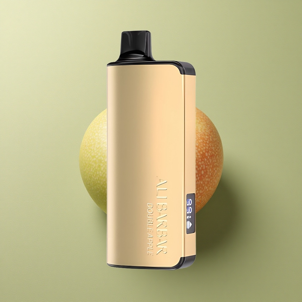 Alibarbar Ingot 9000 Puffs Dvojité Jablko 2350mAh 22ml 1.2 Ohm