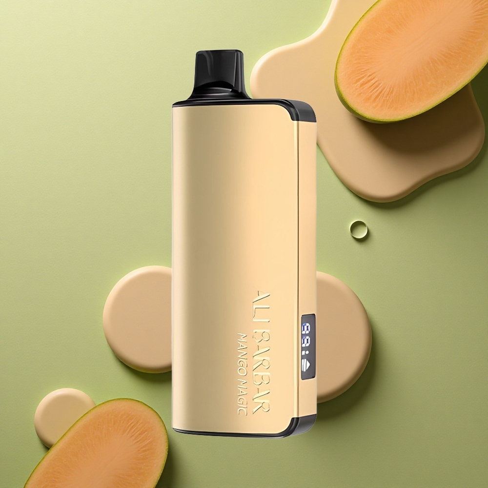 Alibarbar Ingot 9000 Puffs Mango Kouzel s 22ml Kapacitou a 2350mAh Baterií