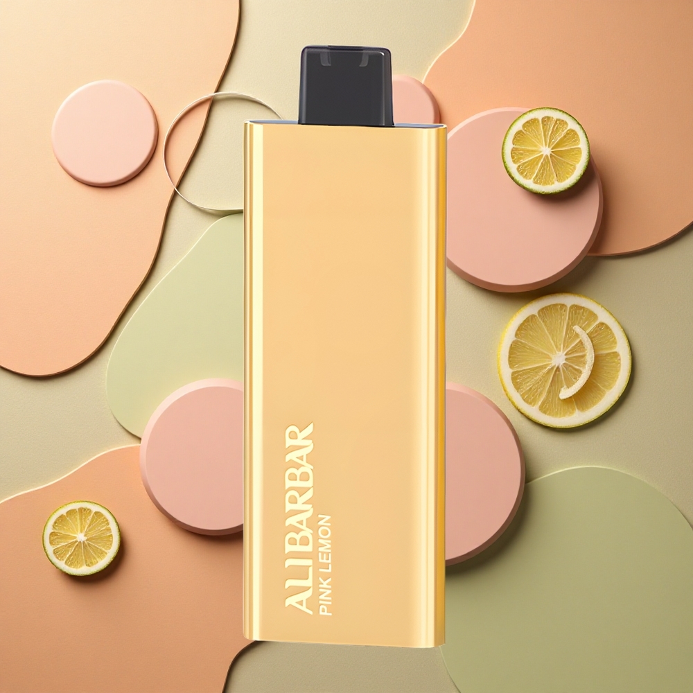 Alibarbar Pandora 7000 Puffs Růžový Citron 17ml 70g