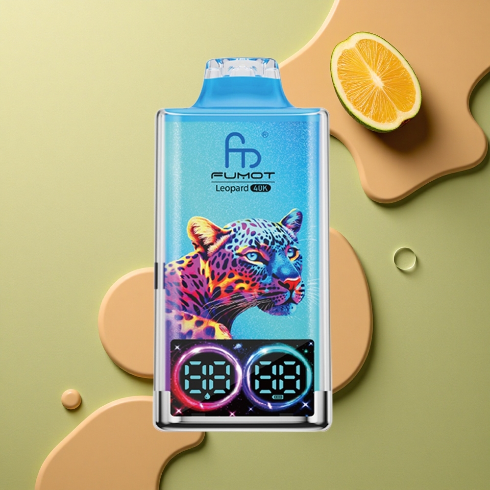 Fumot Leopard 40K Puffs Broska Mango Ananas 5% Nikotin Dual Mesh 700mAh
