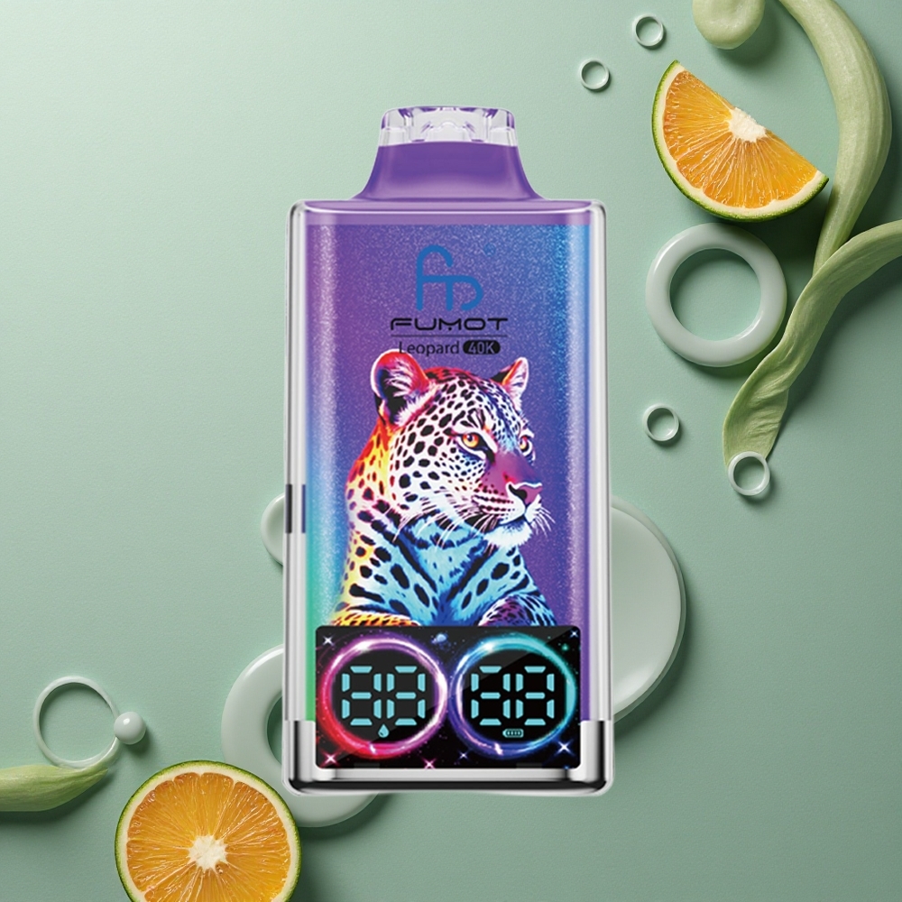 Fumot Leopard 40K Puffs Pan Novák Dual Mesh 5% 700mAh