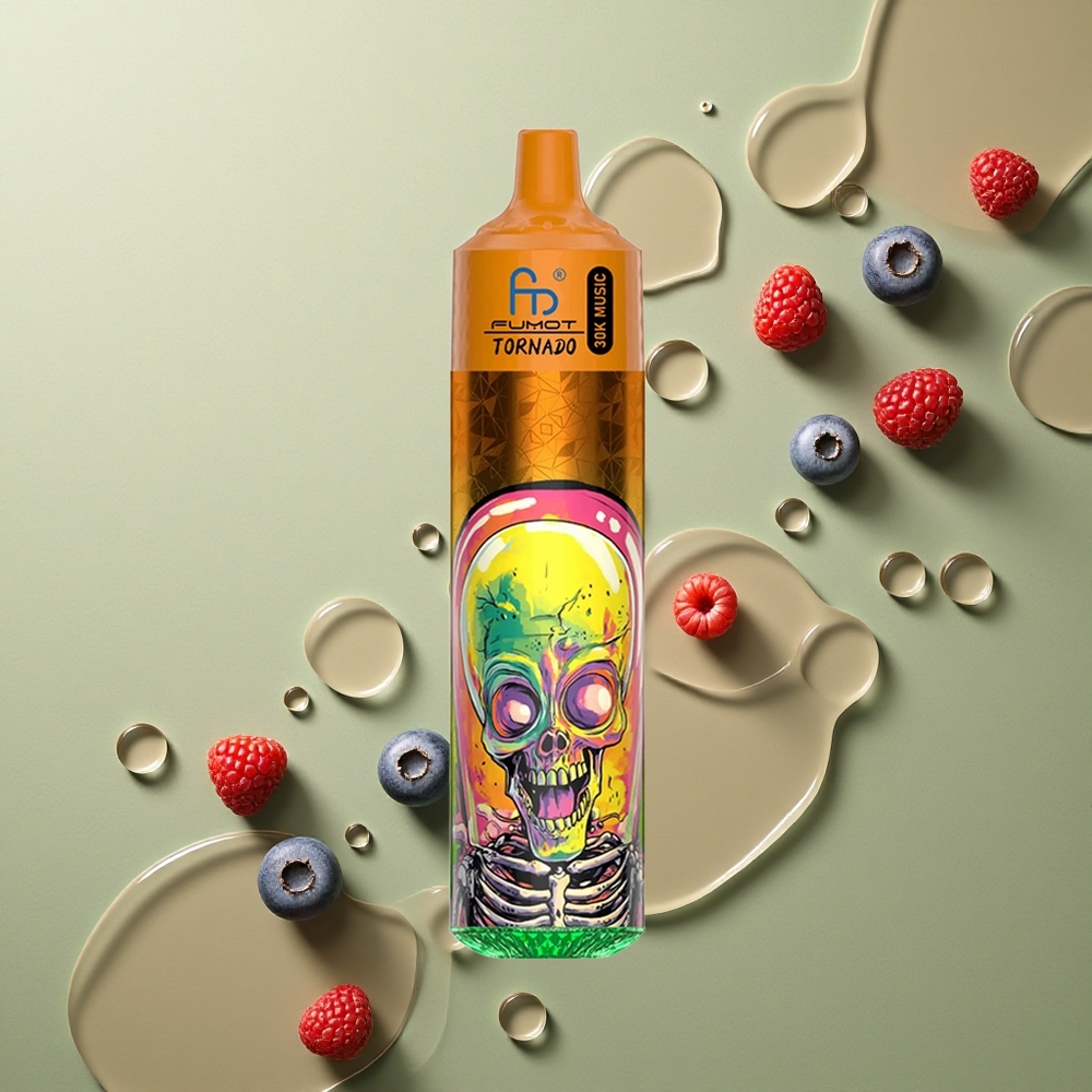 Fumot Randm Tornado 30000 Puffs Borovinový Malinový 30mL 5% Mesh