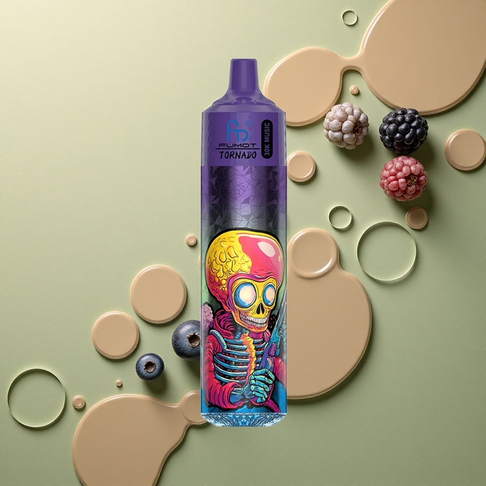 Fumot Randm Tornado 30000 Puffs Borovnice Ostružina s 30mL a 1.0 Ohm síťovou cívkou
