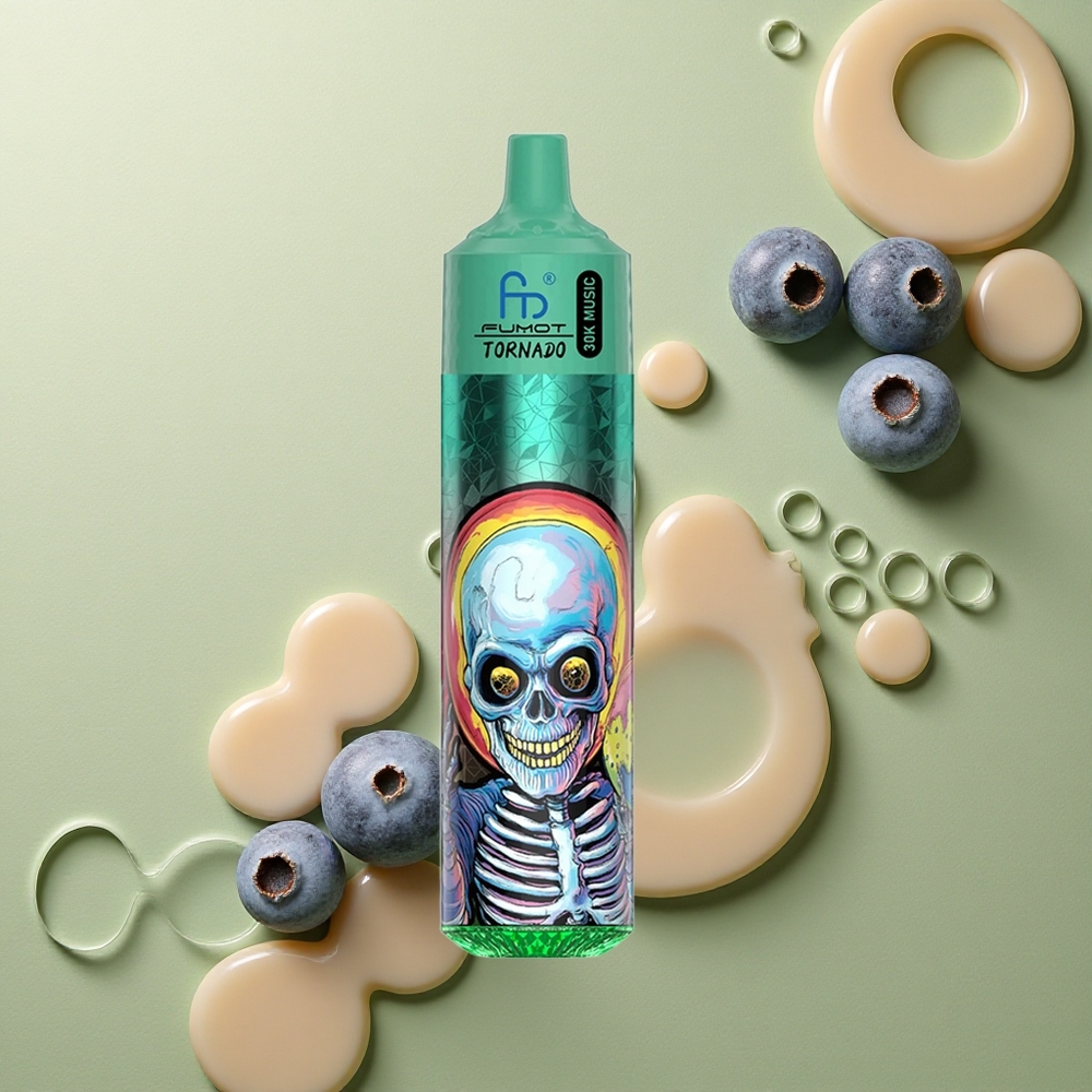 Fumot Randm Tornado 30000 Puffs Borovnicový Led s 30mL a 600mAh