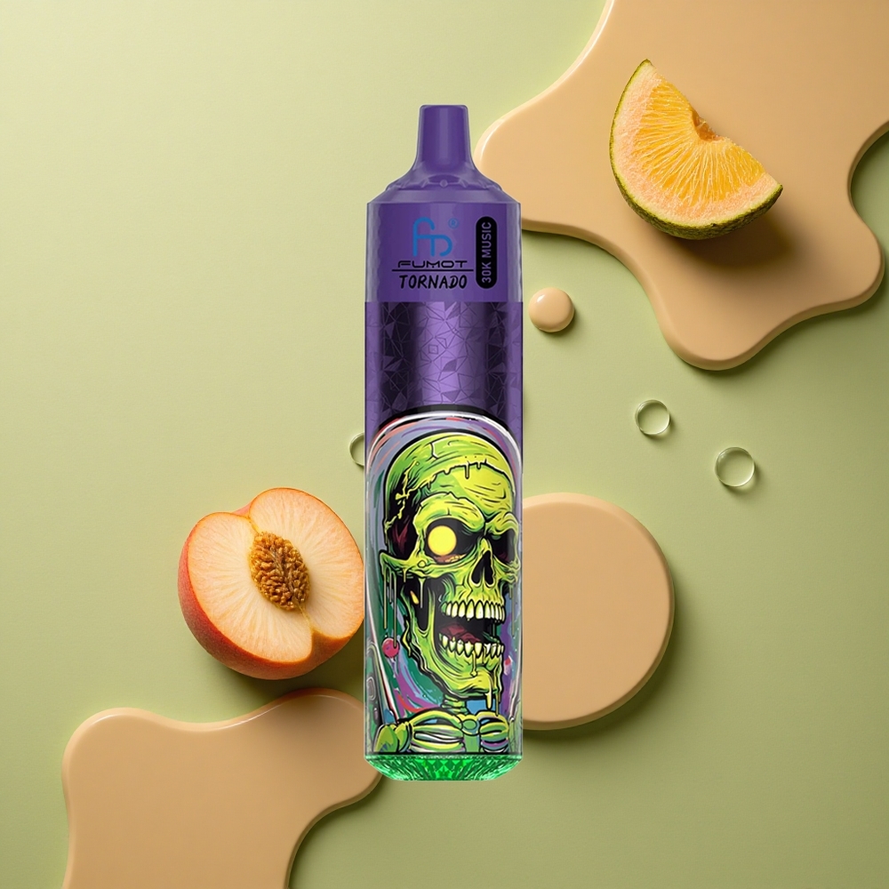 Fumot Randm Tornado 30000 Puffs Broskev Mango Ananas 30mL 5% Mesh