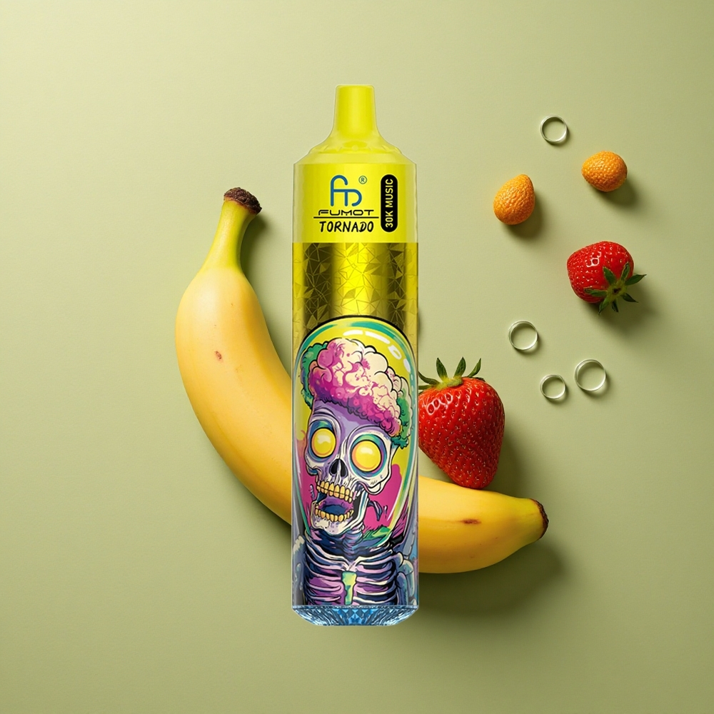 Fumot Randm Tornado 30000 Puffs Jahodovo-Banánové 30mL 5% Mesh