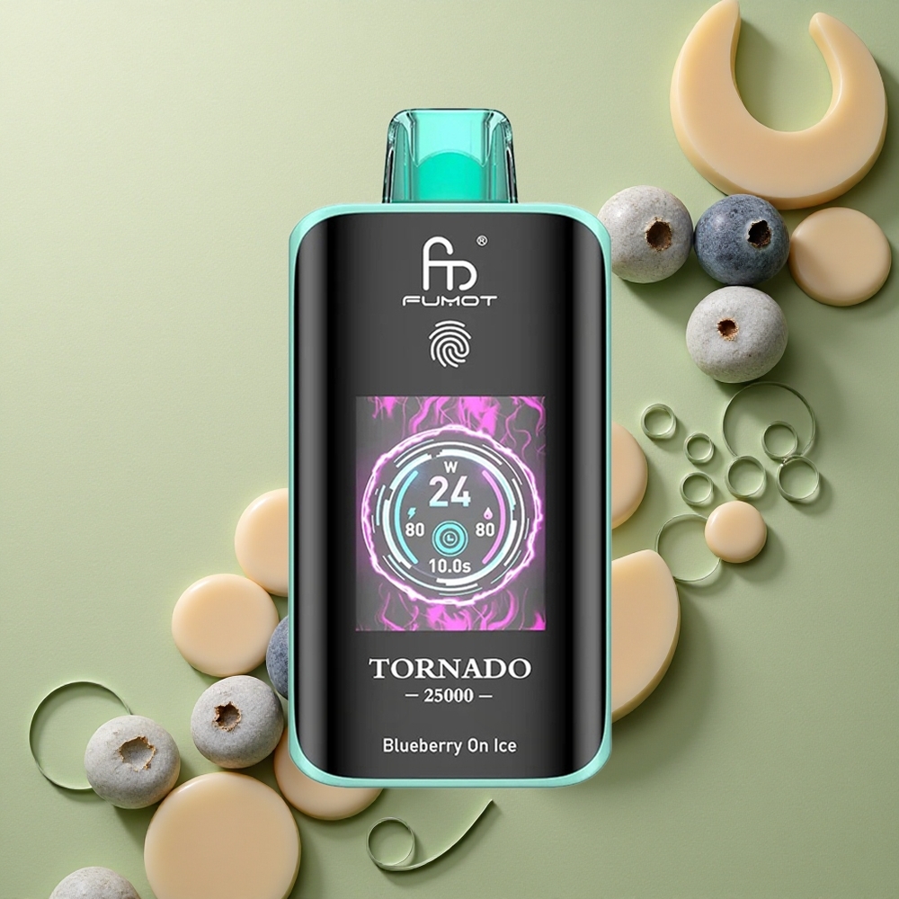 Fumot Tornado 25000 Puffs Borovnice na Ledu s 20ml a 700mAh