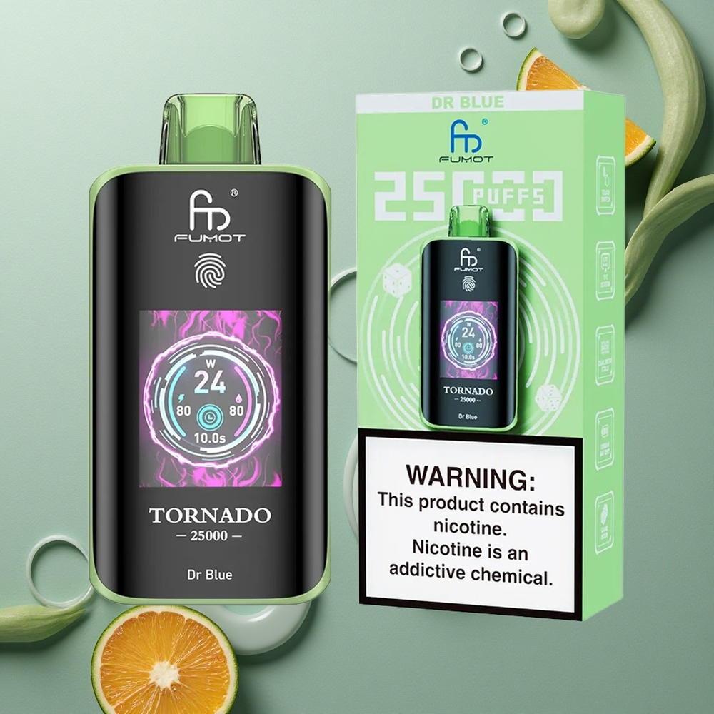 Fumot Tornado 25000 Puffs Dr Modrý HD 20ml 700mAh