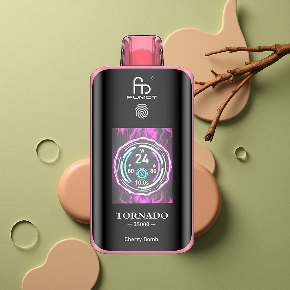 Fumot Tornado 25000 Puffs Višňový Výbuch HD 20ml 700mAh