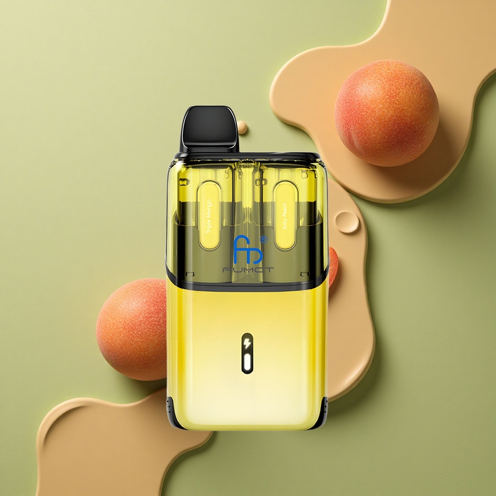 Fumot Ultra T32000 Puffs Trojité Mango - Šťavnatá Broskev s 800mAh a 24ml