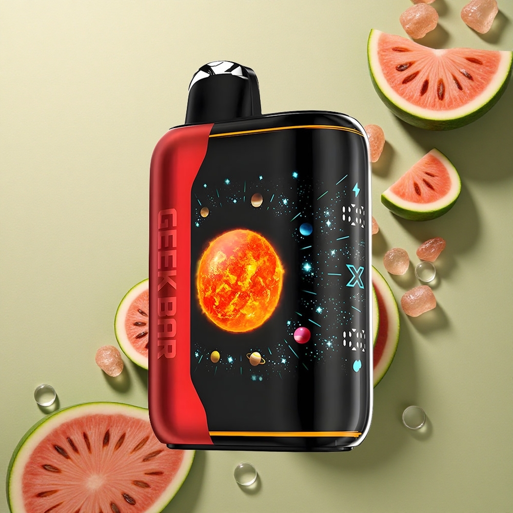 GEEK BAR Platinum Edition 25000 Puffs Melounový Led s Duálním Síťováním a 20mL