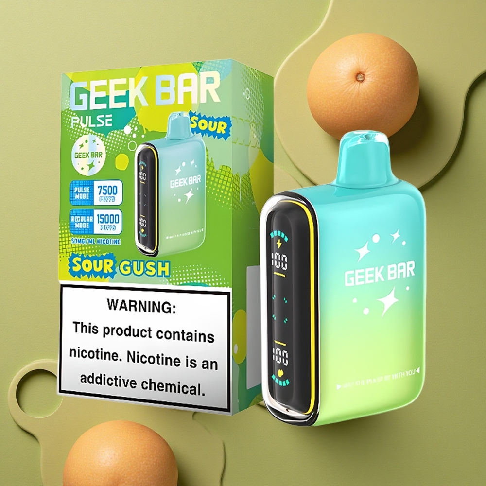 GEEK BAR Pulse 15000 Puffs Kyselá Edice 16ML 5% 650mAh
