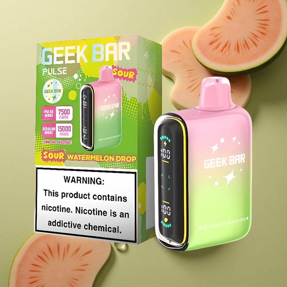 GEEK BAR Pulse 15000 Puffs Kyselá Edice 16ML 5% 650mAh