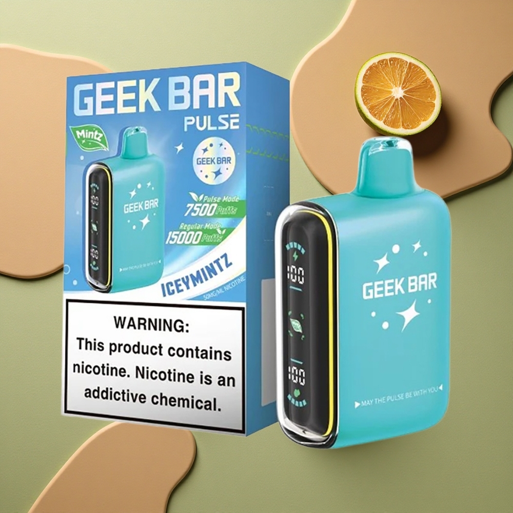 GEEK BAR Pulse 15000 Puffs Máta Edice 16ML 5% 650mAh
