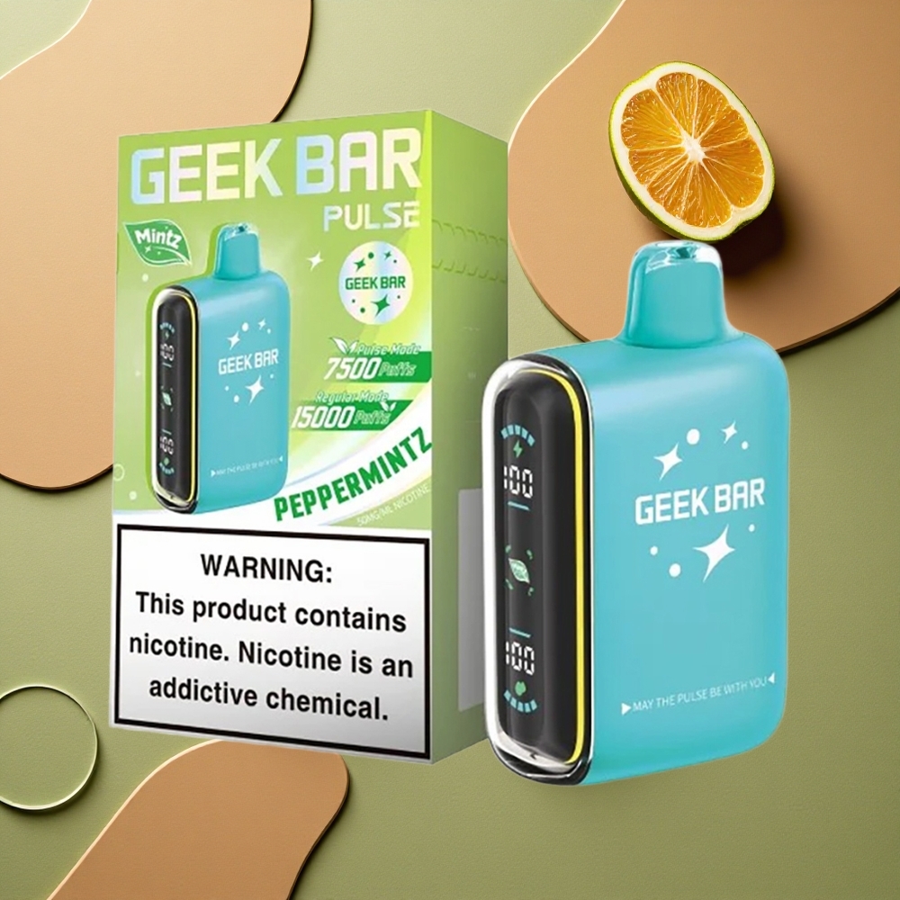 GEEK BAR Pulse 15000 Puffs Máta Edice 16ML 5% 650mAh