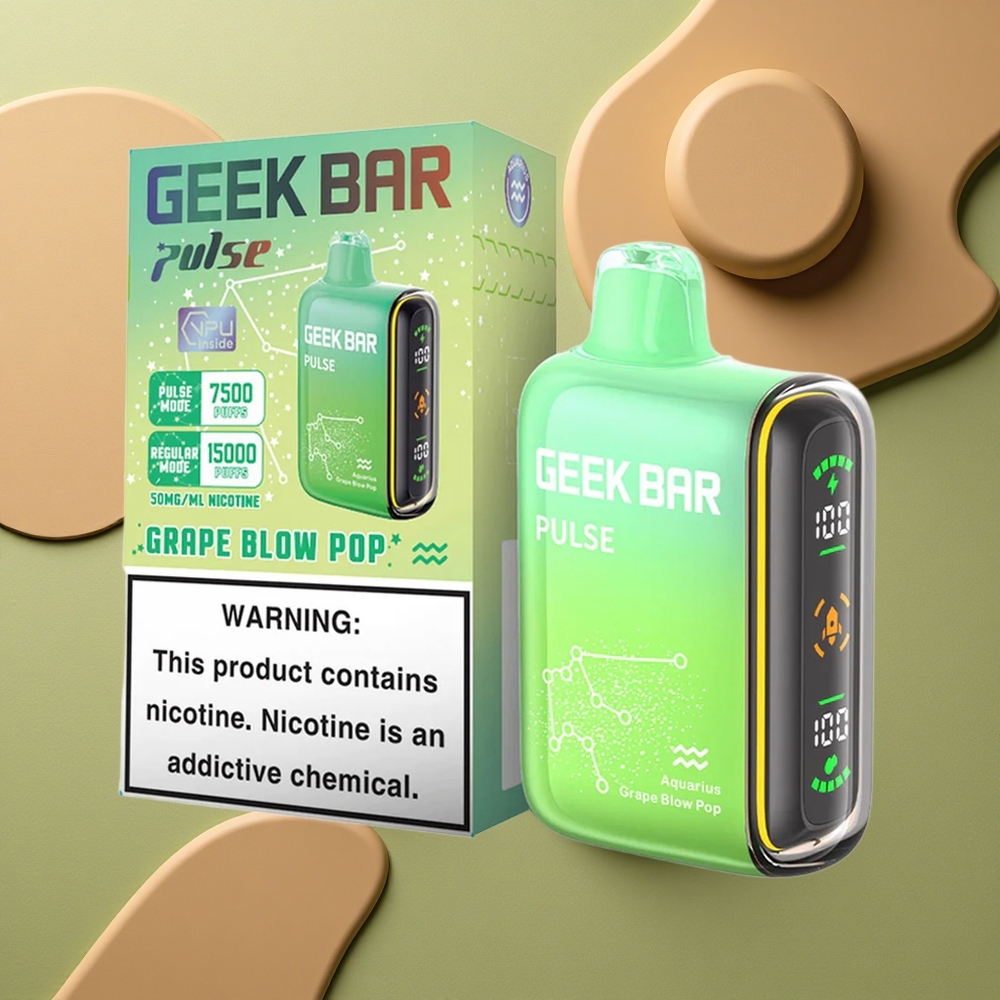 GEEK BAR Pulse 15000 Puffs Česká Edice Zvěrokruhu s 16ML a 5% Nikotinu