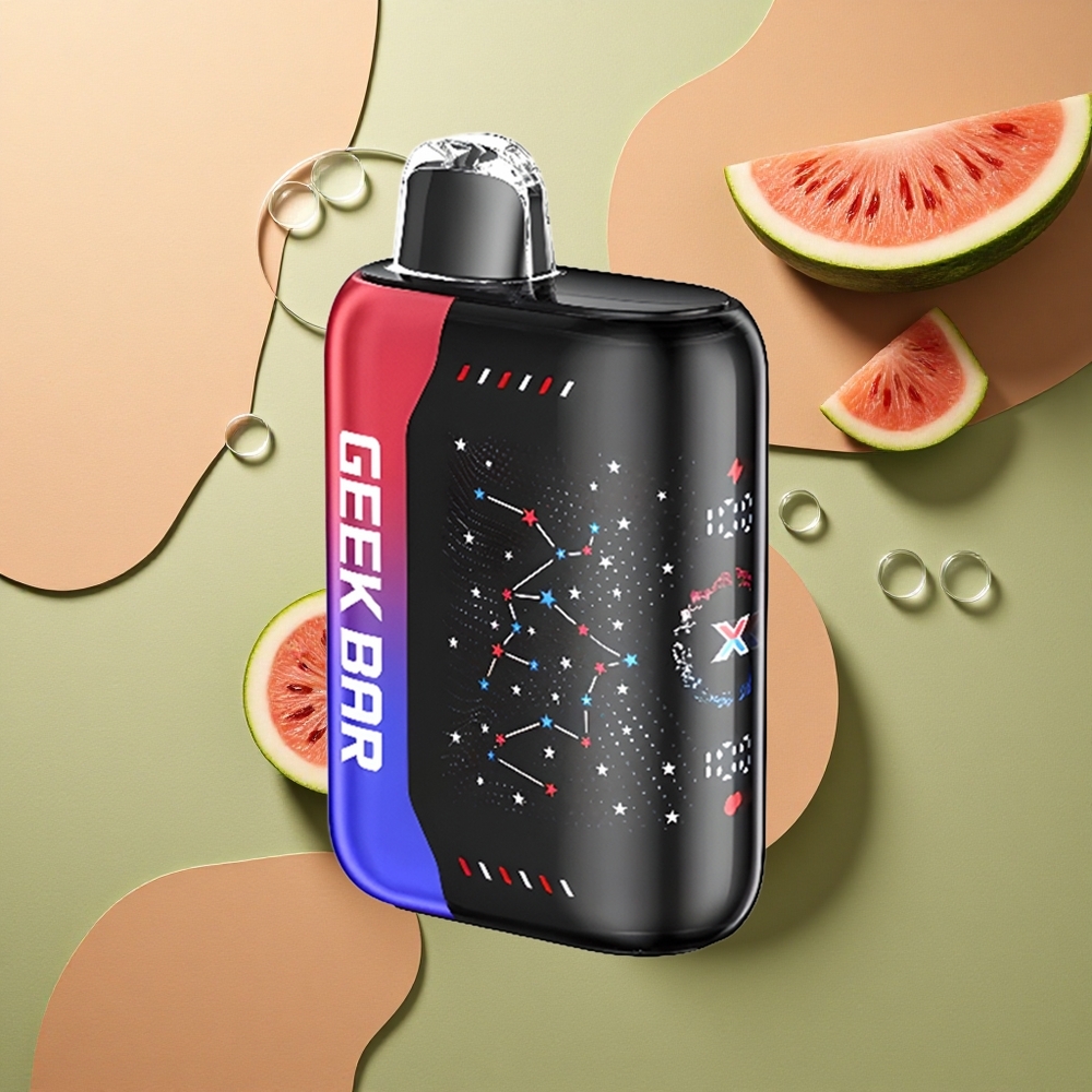 GEEK BAR Pulse X 25000 Puffs Patriot Edice: Dual Mesh Cívka a 18mL Náplň s USB Type-C