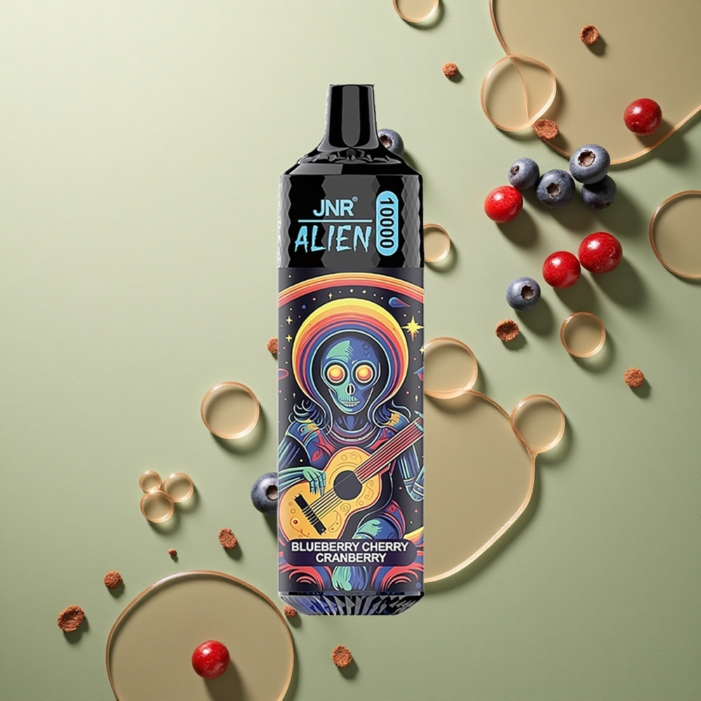 JNR Alien 10000 Borůvka Třešeň Brusinka 850mAh RGB