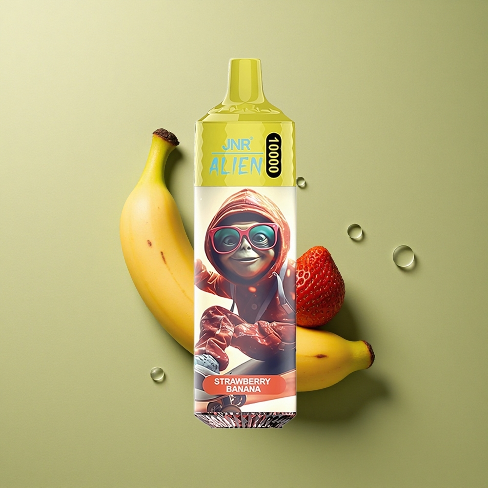 JNR Alien 10000 Jahodovo-Bananový 850mAh RGB
