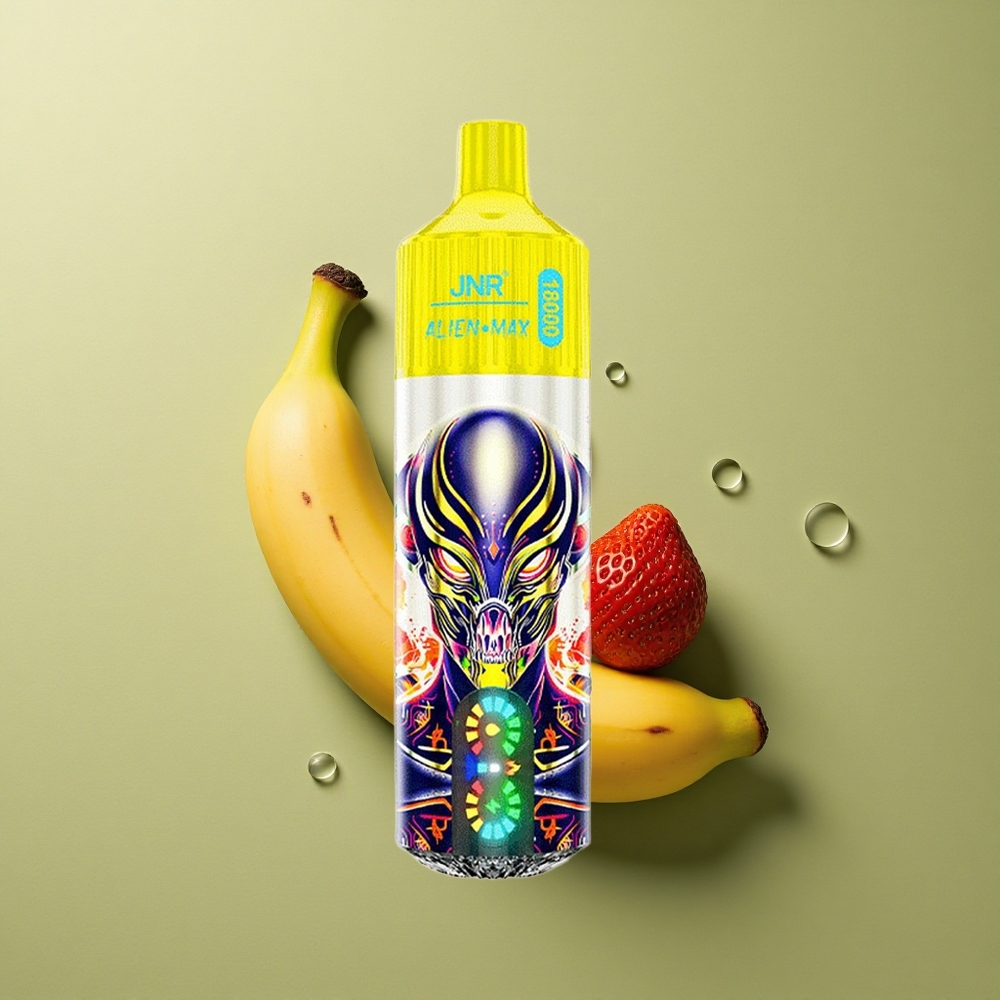 JNR Alien Max 18000 Jahodovo-Bananový Dual Mesh & 850mAh