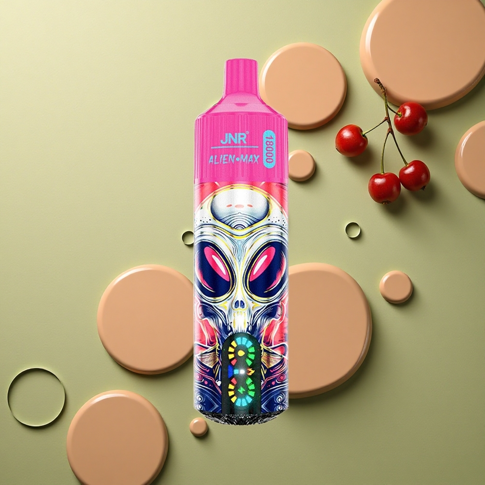 JNR Alien Max 18000 Třešňová Bobule Duální Síť & 28ml