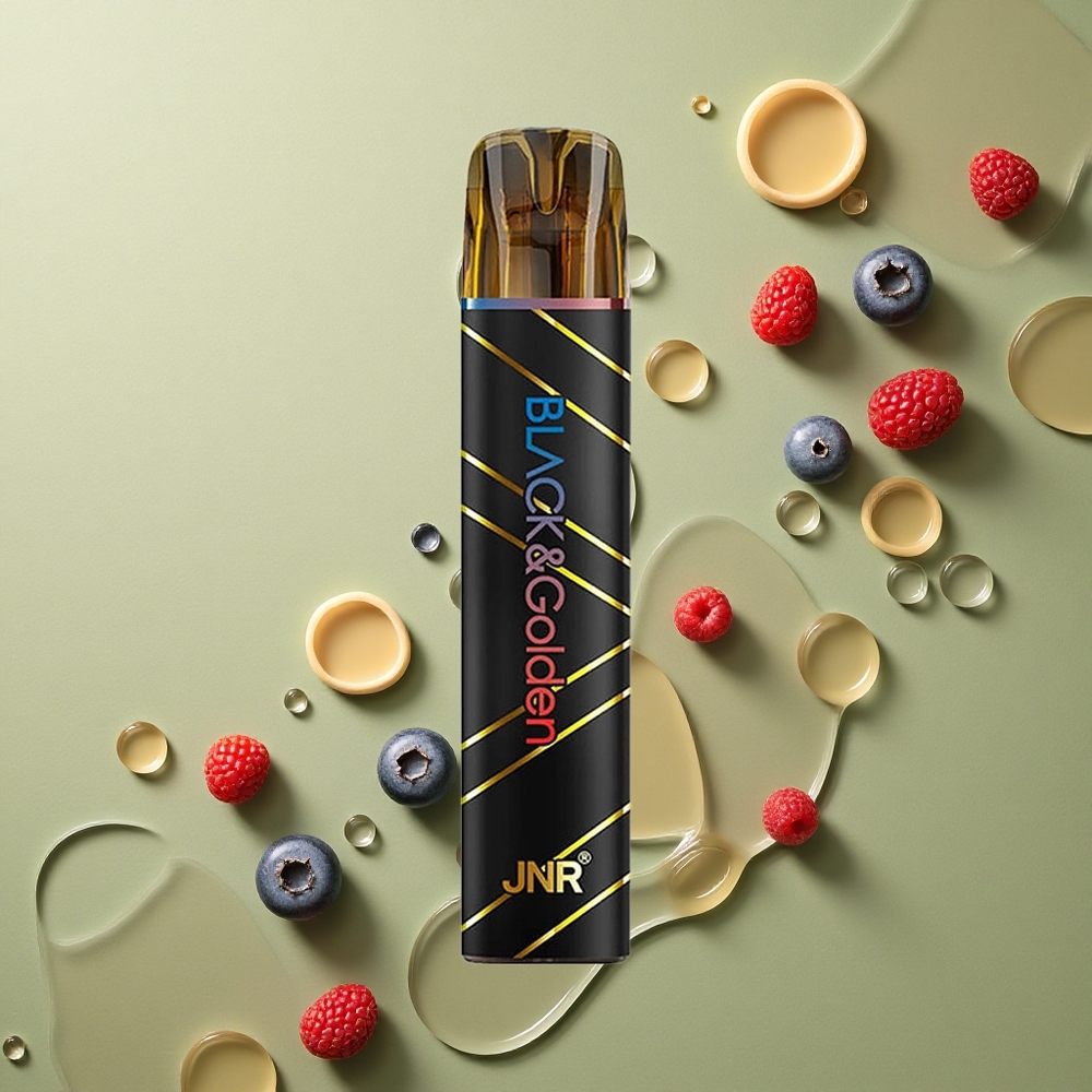 JNR Black&Golden 600+200 Borovinková Kyselá Malina 550mAh 2ml 2%