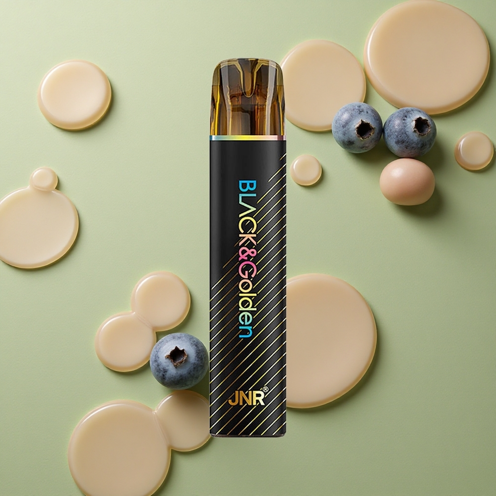 JNR Black&Golden 600+200 Borovnicová Žvýkačka s 550mAh a 2ml
