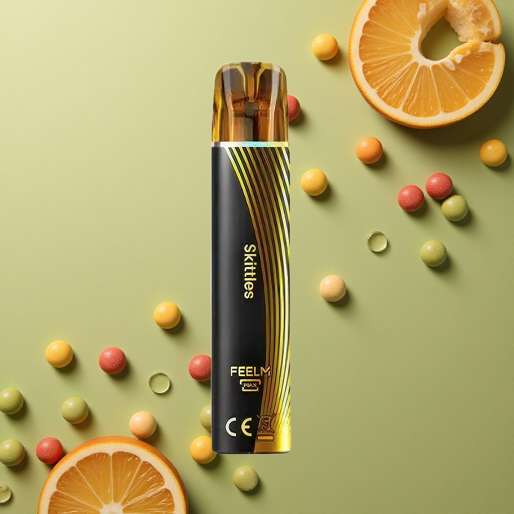 JNR Black&Golden 600+200 Skittles 800 Puffs 550mAh 2ml