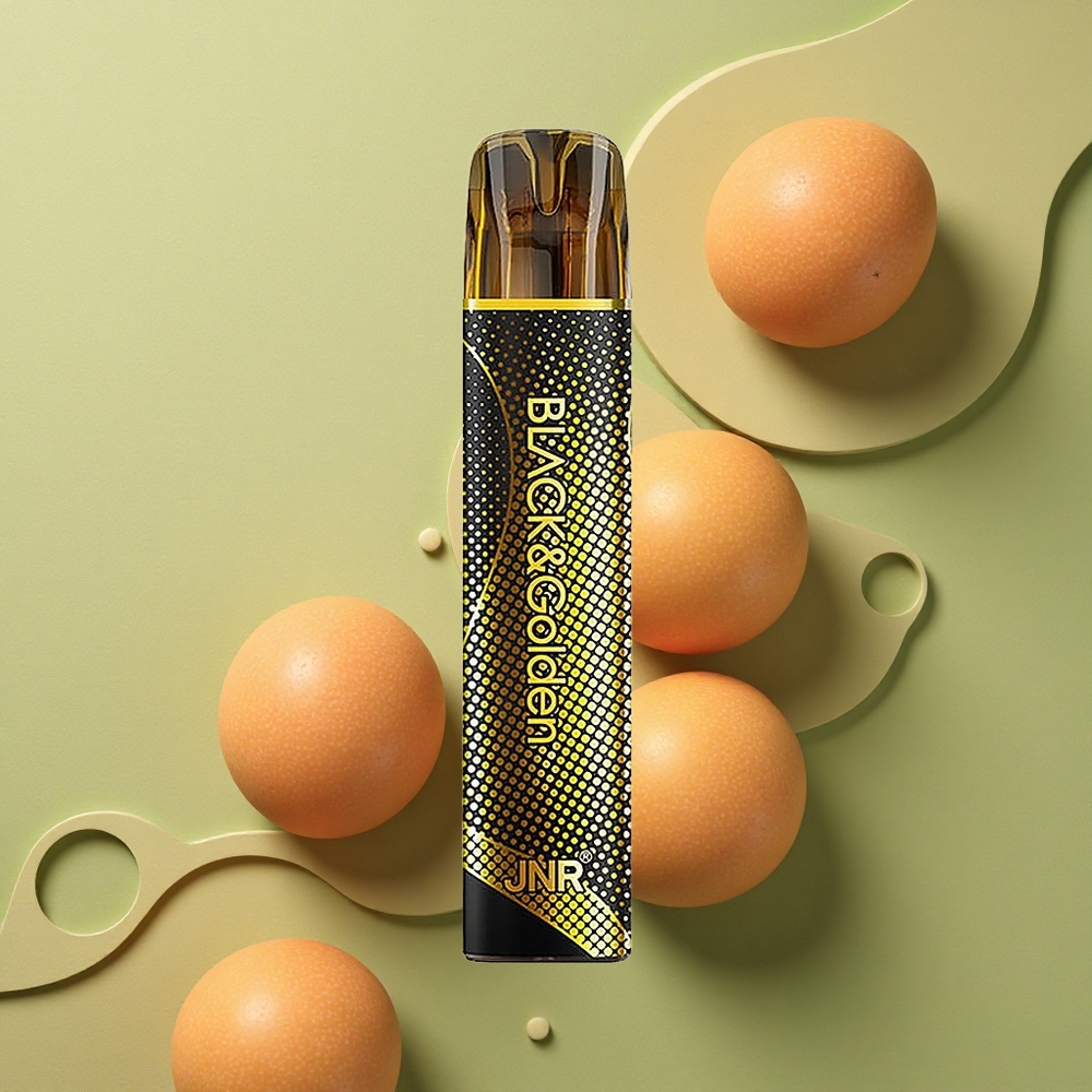 JNR Black&Golden 600+200 Trojité Mango 800 Puffs 2ml 2% Nikotinu