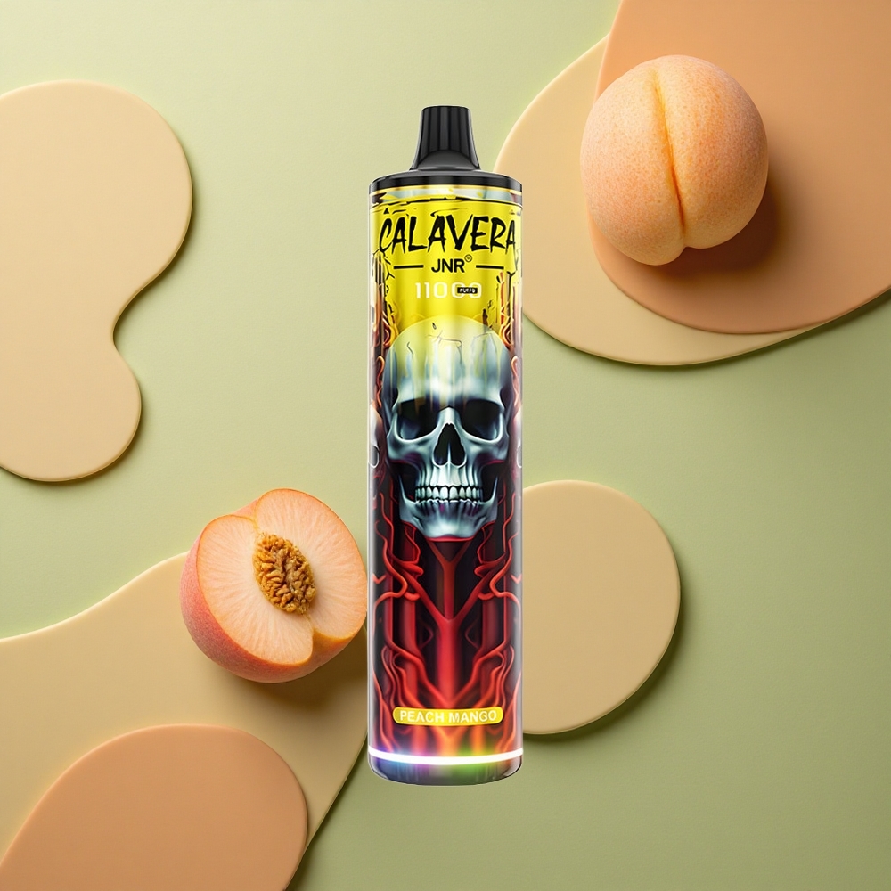JNR Calavera 11000 Broskev Mango 21ml 850mAh Typ-C