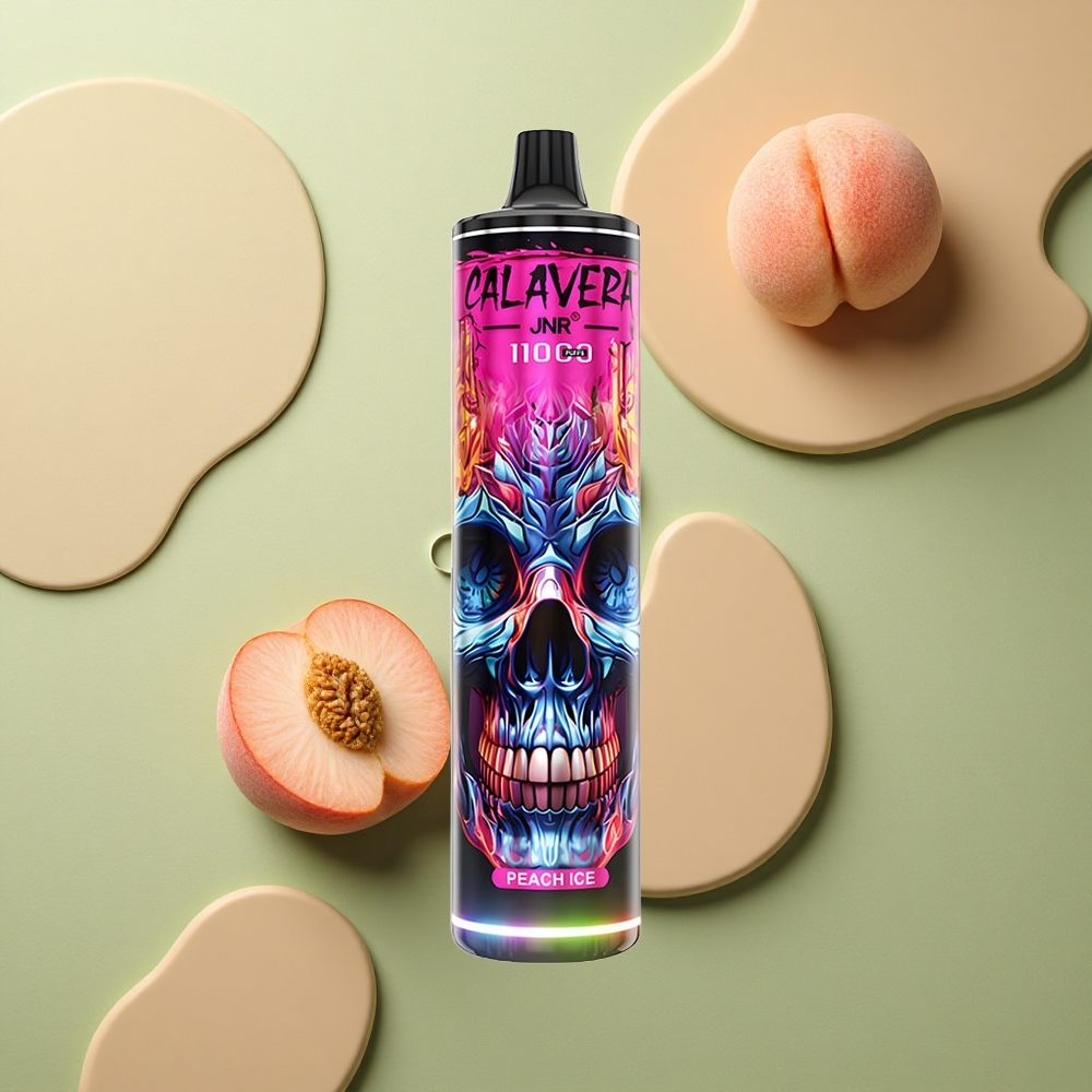 JNR Calavera 11000 Broskevový Led 850mAh 21ml 1.0ohm