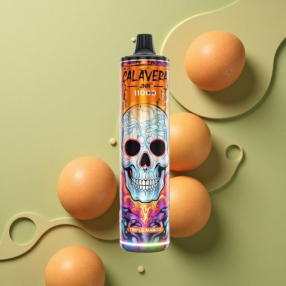 JNR Calavera 11000 Trojité Mango s Typem-C a 21ml Náplní