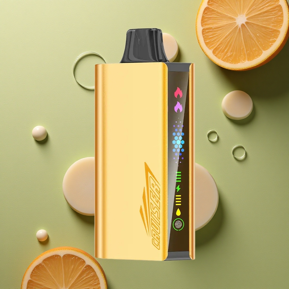 JNR Cruiser 12000 Fanta Cool Bezdrátová E-cigareta s 3500 mAh Baterií a Dvojitým Mesh Cívek