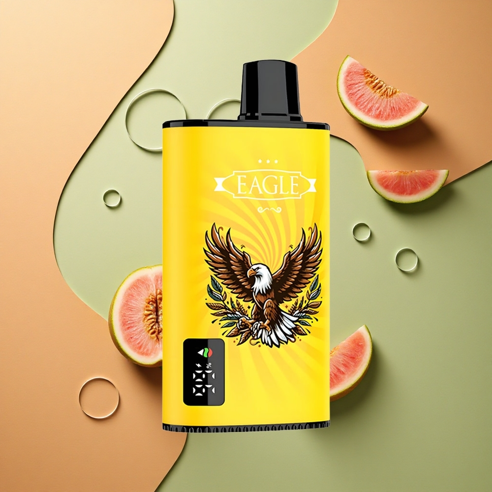 JNR EAGLE Smart 23000 Broskev Mango Meloun s Digitálním Displejem a Nastavitelným Průtokem Vzduchu